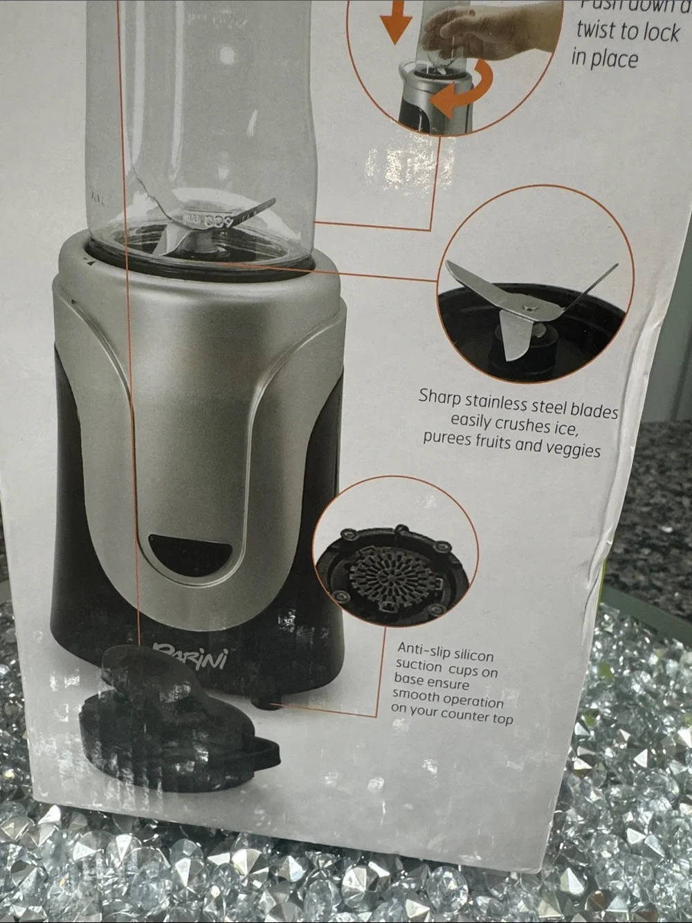 Parini on the go personal blender new in box